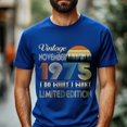 thumbnail image 2 of Vintage November 1975 T-Shirt - Retro Style Birthday Tee for Men - Meaningful Birthday Gift for November Born, 2 of 4