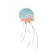thumbnail image 3 of Escultura de pared de medusas para colgar en la pared, diseño de medusas con temática de playa Azul claro, 3 of 9