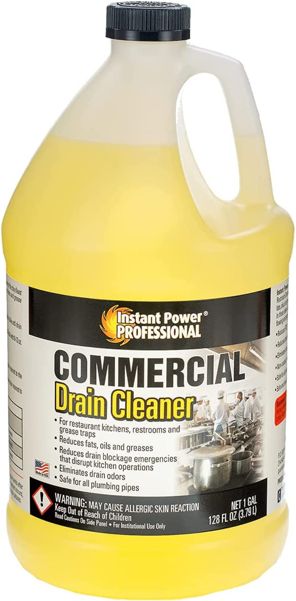 RovKeav Enzyme Drain Cleaner, Drainage Clog Remover, 128 Fl. Oz.