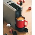 thumbnail image 4 of Taza de café de acero inoxidable aislada de 12 oz, taza de viaje de doble pared aislada al vacío con tapa y asa, roja, 4 of 5