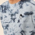 thumbnail image 5 of Dalix Astronaut Embroidered Fleece Tie Dye Wash Long Sleeve Crewneck Sweatshirt Mens in Tie Dye Black 2XL XX-Large, 5 of 5