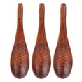 thumbnail image 4 of Juego de Cucharas de Madera Cubiertos de Vajilla de Cocina 3 Cucharas ANGGREK  Otros, 4 of 8