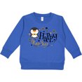 thumbnail image 2 of Inktastic Happy New Year with Cute Penguin Toddler Sweatshirt, 2 of 4