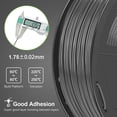 thumbnail image 6 of SUNLU PETG 3D Printer Filament 1.75mm,Dimensional Accuracy +/- 0.02 mm,1 kg/Spool,Gray Color, 6 of 7