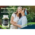 Zinc Maxx Maximum Zinc Gluconate 50 mg per dose 100 Day Supply High Potency & Absorbance