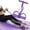 Purple, variant on Multifunction Tension Rope, 6-Tube Elastic Yoga Pedal ankle Puller Resistance Band, Latex Tension Rope Fitness Equipment, for Abdomen/Waist/Arm/Leg Stretching Slimming Training 2025 Upgrade