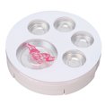 thumbnail image 2 of Empty Eyeshadow Plate 5 Grids DIY Makeup Palette Eyeshadow Container Tray for Blush Brow Powder, 2 of 14
