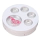 thumbnail image 1 of Paleta de maquillaje vacía, placa de sombra de ojos vacía, 5 paleta de sombra de ojos DIY, caja de almacenamiento de sombra de ojos recargable, artesanía excepcional, 1 of 8