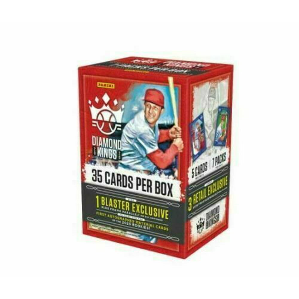 2020 Panini Diamond Kings Baseball Trading Cards Blaster Box 35 Cards