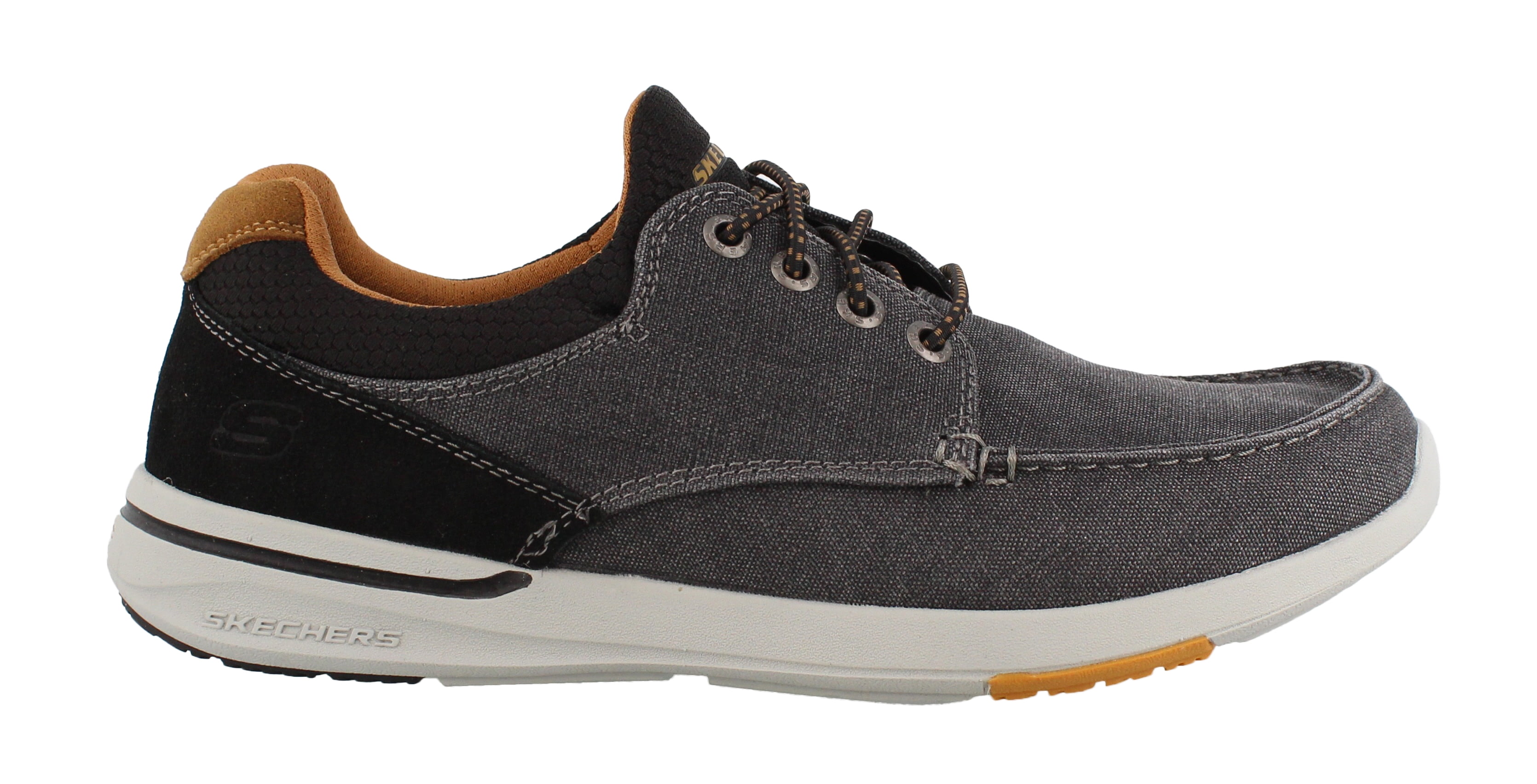 Skechers Men's Skechers Relaxed Fit Elent Mosen Boat Shoe Mens Elent Mosen Air Cooled Memory Foam Smart Casual Lace Up