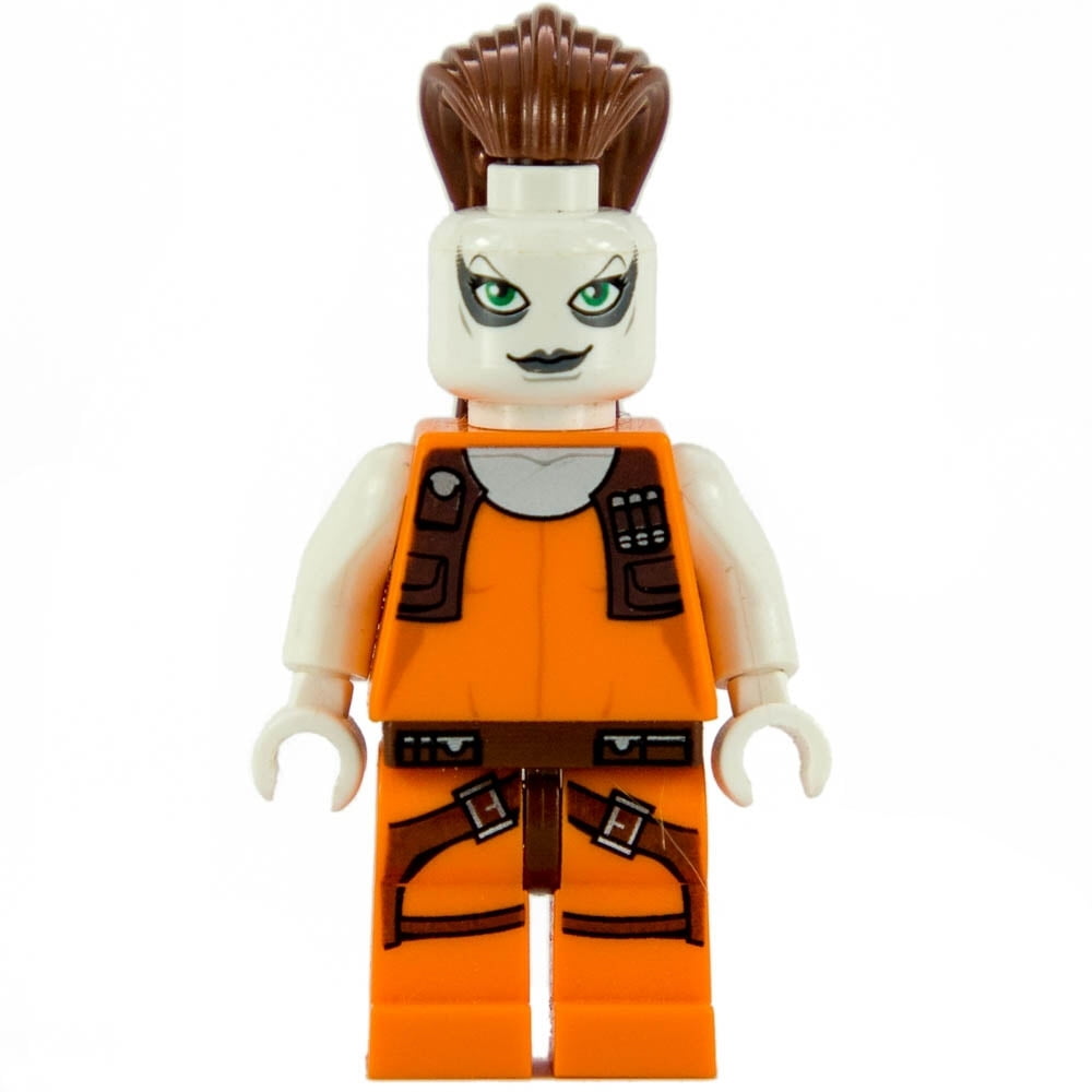 Lego Minifigure Head Star Wars Aurra Sing H61 