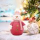 thumbnail image 2 of Decoración de mesa navideña, muñeco de nieve, adorno navideño, juguete de peluche para sala de estar, centro de mesa, escritorio de oficina, regalo de M BLESIY Figura de escritorio, 2 of 5