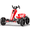 Red+Polypropylene+Indoor&Outdoor Use, variant on LHYY 12V electric Pedal Go Kart,Folder Go Kart,Outdoor Ride on Toy with Adjustable Seat,4 Non-Slip EVA Wheels for and For Age 3-6 Years Old (Yellow)