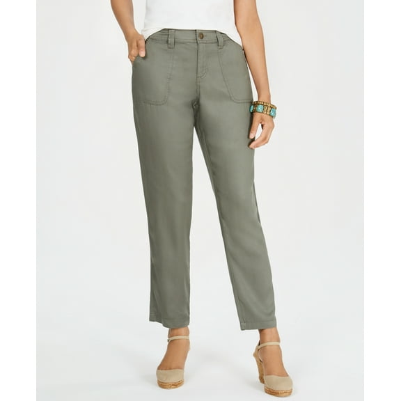 Style & Co. Womens Tapered Utility Pants Size 4