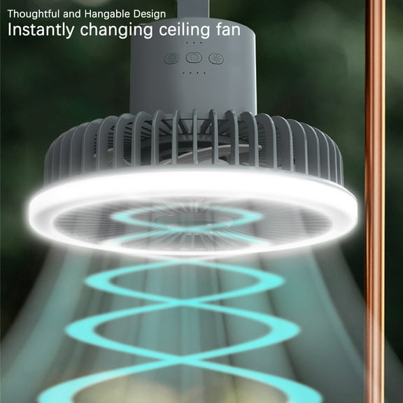 AZXY Ceiling Fan with Light,Ceiling Fan,Chandelier Ceiling Fans,Low Profile Bladeless Lighting Portable Usb Small Ceiling Fans on Sale Or Clearance