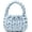 Light Blue, variant on Handwoven Tote Bags for Women Chunky Yarn Knit Shoulder Bag Handmade Braided Purse