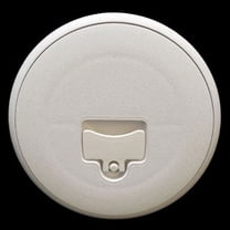 Jim Black Boat Access / Deck Plate 587-6-02 | 6 Inch Amherst White