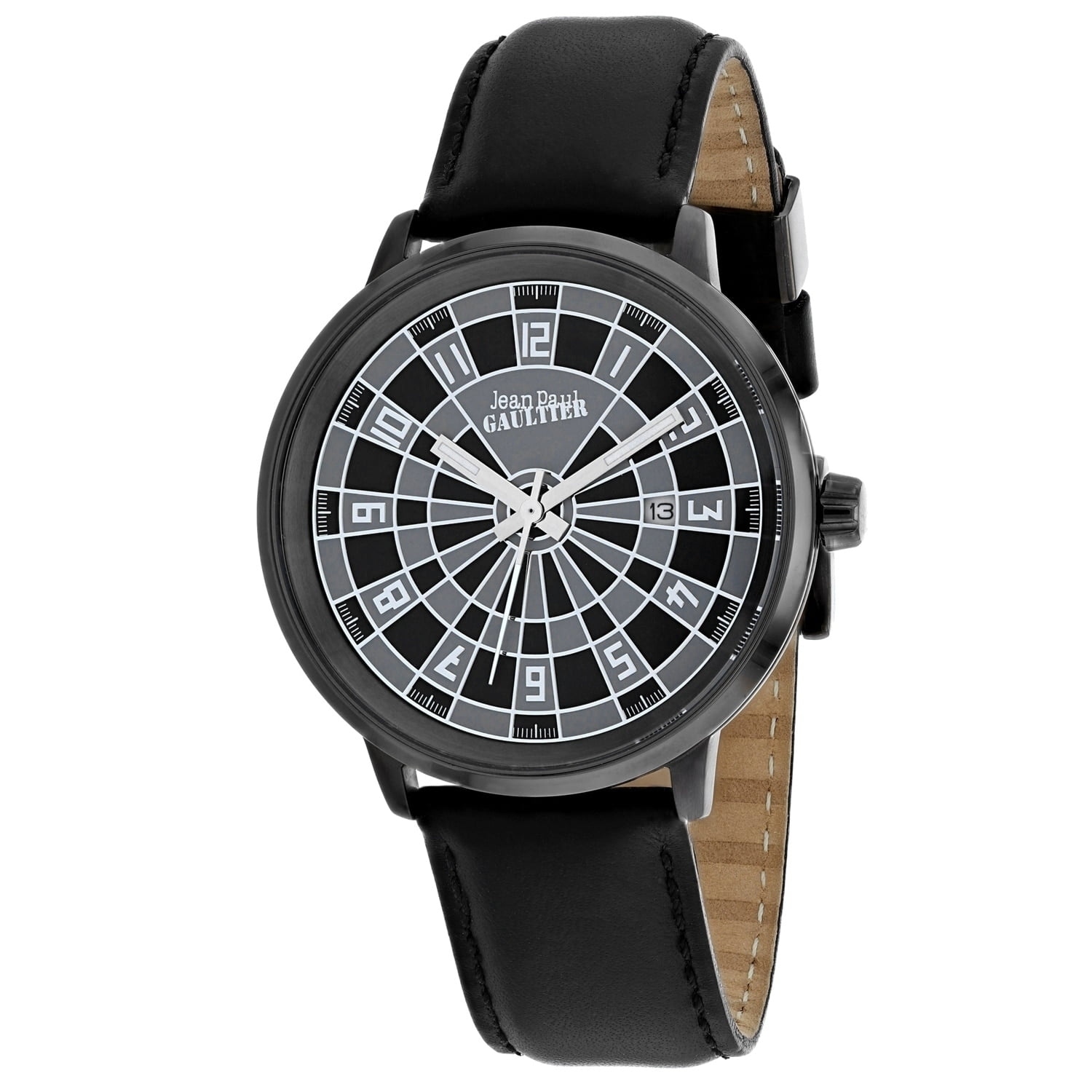 エ*リ様 jean paul gaultier digital watch ar Jean Paul Gaultier Men's Cible Black / Grey Dial Watch - 8504804