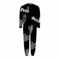 thumbnail image 4 of Mifsaly Plus Size Pajamas for Women Set Valentine Pajama Heart Print Oversized Sleepwear Cozy Sleep Pant Dressy Casual Pjs Homewear Spring Summer Matching Outfit 2026 XXXXXL, 4 of 6