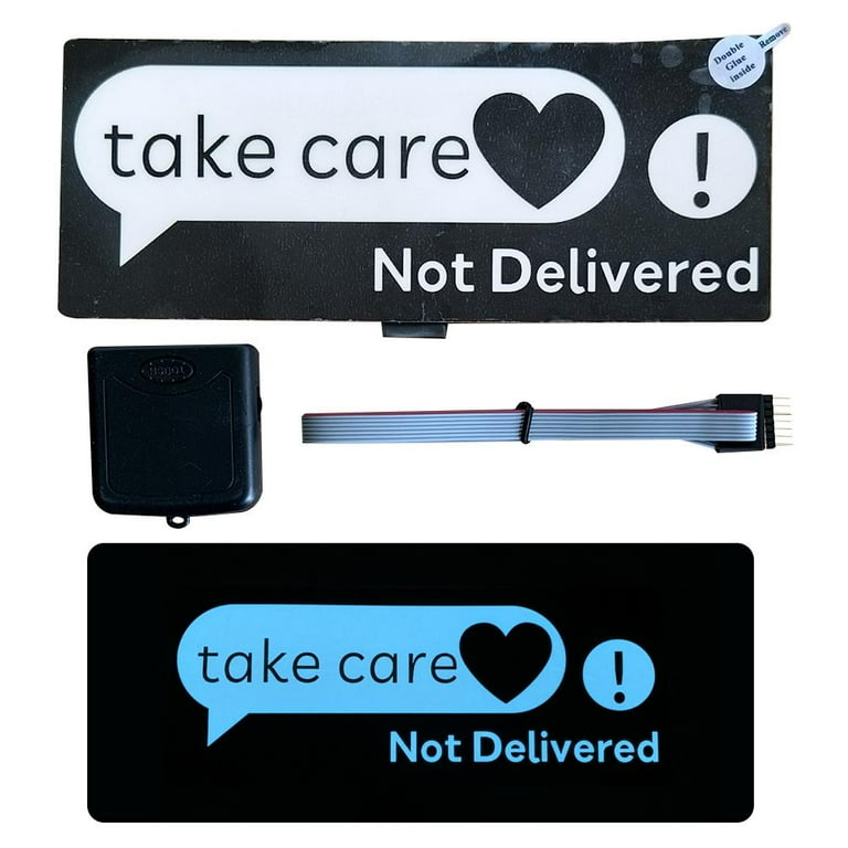 Take Care 4Heart Car Glow Panel LED Sticker Light Auto Marker Electric A7C8  O9Y4