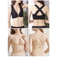 thumbnail image 3 of Sujetador de encaje para mujer Cierre frontal Sin aros Sujetadores de talla grande MABOTO Ropa interior de mujer, 3 of 7