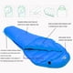 thumbnail image 1 of Saco de dormir Carpa de plumón de ganso empalmable para viajes de campamento (400 g) Azul JShteea Para Estrenar, 1 of 7