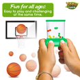thumbnail image 4 of Juego portátil YoYa Toys en miniatura Aqua Arcade con lanzamiento de anillos de pesca y baloncesto, 4 of 8