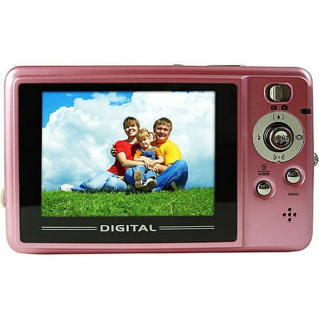 VistaQuest V700 7.0 MP Digital Camera w/ WristVu Photo Watch - Pink