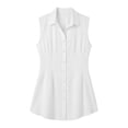 thumbnail image 5 of Admvng Women's Shirt Dress Button-Down Collar Casual Summer Dress, 5 of 6