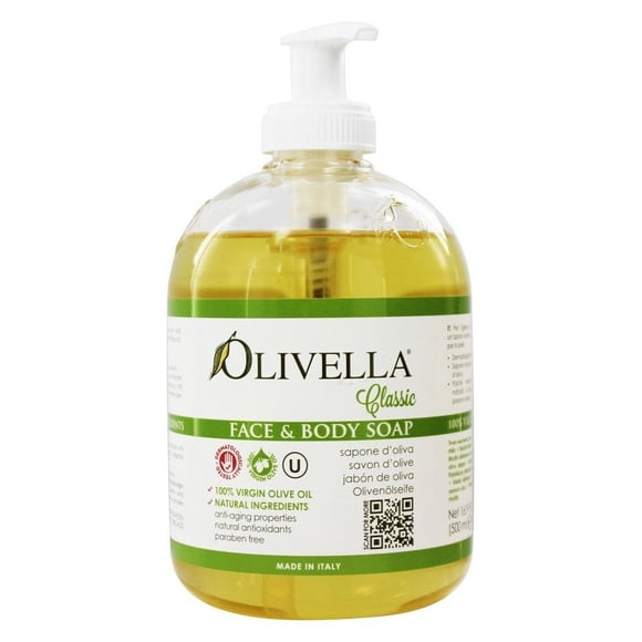Olivella Jabón para Cara y Cuerpo - 16.9 fl oz