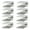30 to 10mm, variant on 8Pcs Square Glass Clamps Aluminum Alloys Shelf Clip Frameless Glass Shelf Bracket Holder Heavy Duty Glass Clamps Clip