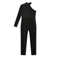 thumbnail image 6 of YiZYiF Girls Ballet Gymnastics Leotard Bodysuit Full Body Dance Unitard Athletic Tumbling Jumpsuit Black 16, 6 of 7