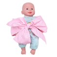 thumbnail image 4 of Cotton Swaddle Wrap with Big Bowknot Design Ideal for Newborn Photo, 4 of 7
