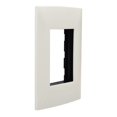 thumbnail image 3 of Placa Decorativa 3 Modulos Leviton Plastico Blanco 20 Piezas, 3 of 3