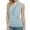 Light Blue, variant on Beach Vacation Clothes for Women Casual Summer Tops for Women Yoga Cropped Athletic Top Colorful Tops plus Size Cool Memory Foam Car Cropped Compression Shirts Light Blue M