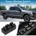 thumbnail image 2 of Interruptor de ventana eléctrica Unique Bargains No. 5L1Z14529AA para el lado del conductor delantero, control de ventana para Ford Expedition F-150 Crown Victoria Negro, 2 of 7