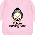 thumbnail image 3 of Inktastic Future Hockey Star Penguin Toddler Sweatshirt, 3 of 4