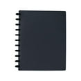 thumbnail image 2 of Eleven Discs Discbound Notebook, Letter Size, 1mm Poly Cover, Heavyweight Paper, 40 Margin Ruled Sheets (Black), 2 of 3