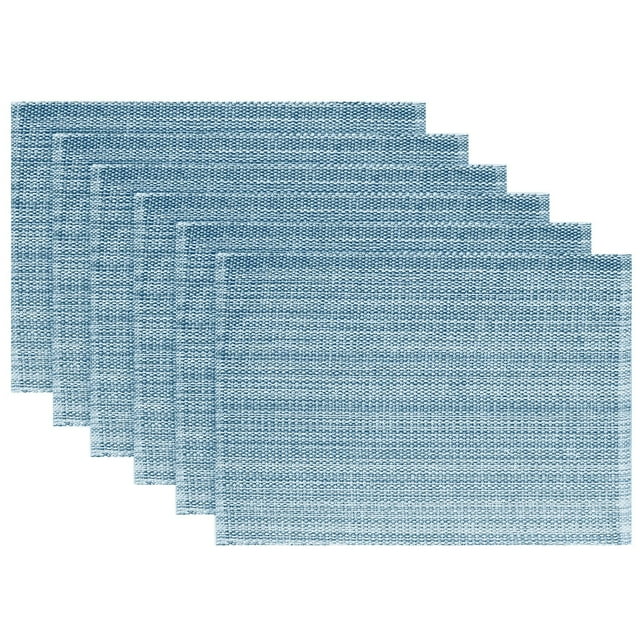 Fabstyles Set de table en coton classique décontracté Lot de 6 sets de table épais lavables en machine