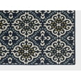 thumbnail image 4 of Loomaknoti Havani Kitanza 2' x 3' Blue Damask Indoor/Outdoor Accent Rug, 4 of 6