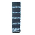 thumbnail image 1 of Panel solar portátil impermeable con 2 puertos USB para teléfono móvil, cargador de batería de 10 W, para actividades al aire libre, turismo y pesca, color azul., 1 of 7