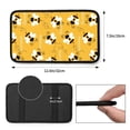thumbnail image 3 of Bingfone Car Four-Season Universal Armrest Box Mat,Car Armrest Seat Cover Soft Leather Waterproof Armrest Cover Center Console Mat-Cute Bee Butterfly Yelllow, 3 of 7