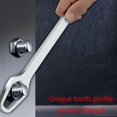 thumbnail image 4 of Universal Wrench with 36 Teeth Self-Tightening Wrench Double Ended Wrench Tool, 4 of 5
