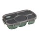 thumbnail image 4 of Fiambrera portátil Soledad caja Bento compartimento múltiple Contenedor de comida para Picnic Verde Sin Tazón 28,5 cm x 19,6 cm x 6,5 cm, 4 of 10
