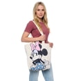 thumbnail image 4 of Disney Minnie Mouse Die-Cut Canvas Tote Bag with Shaped Top, 4 of 8