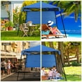 thumbnail image 5 of Gymax 7x7 FT Slant Leg Pop-up Canopy Tent Shelter Adjustable Portable Carry Bag Blue, 5 of 10