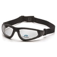 thumbnail image 2 of Pyramex Safety XSG Reader GB4010STR20 Black Frame/Clear Anti-Fog + 2.0 Lens, 2 of 4
