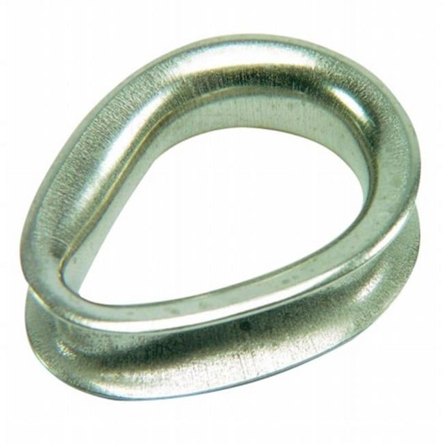 Ronstan RF2184 Sailmaker Stainless Steel Thimble - 8 mm. Cable Diameter