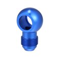thumbnail image 1 of 16,5mm Combustible Banjo 8AN Macho Resplandor Adaptador para Coche Combustible Aceite Bomba Azul Unique Bargains accesorios del sistema de combustible automotriz, 1 of 6