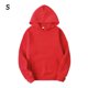thumbnail image 1 of Sudadera con capucha Sudadera con capucha unisex de algodón Sudadera con capucha que absorbe el sudor Sudadera con capucha, rojo, S AweSitey AP000776-04, 1 of 7